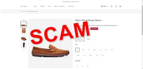 cole haan clearance sales scam